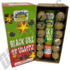 Pyro Packed Compact Black Box Artillery Shells 12pk